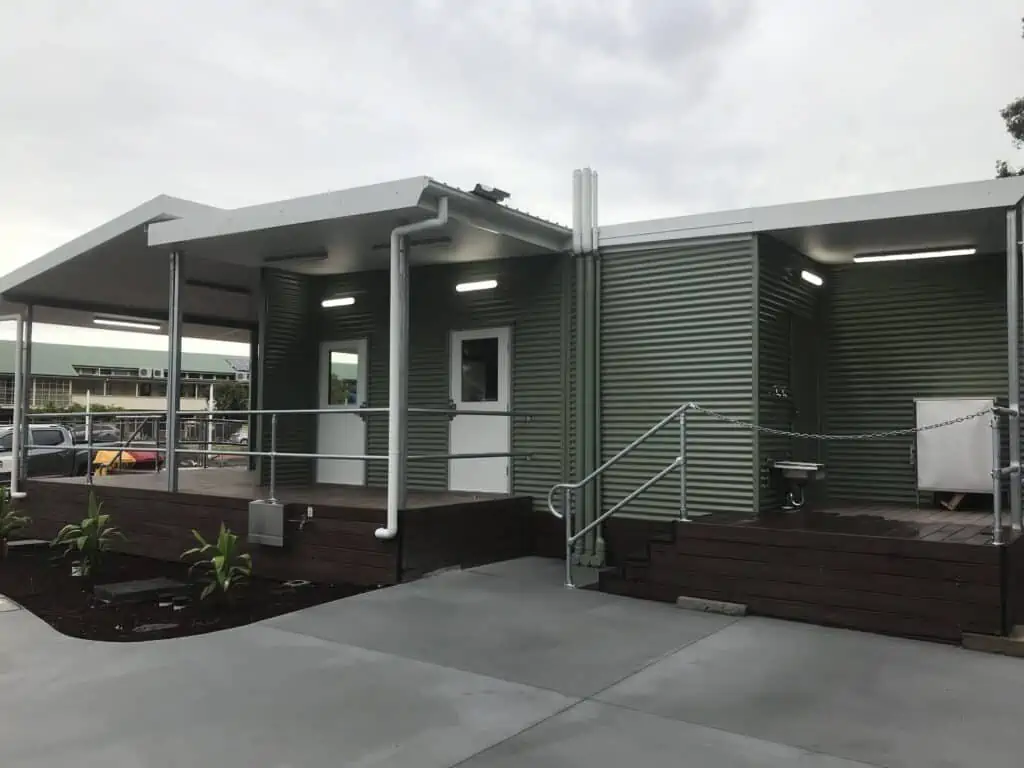 Indooroopilly State School tuckshop verandah